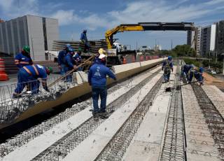 Para obras do Complexo Leblon, trânsito em viaduto funcionará com uma pista livre de cada lado