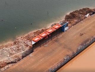 Balsa do João Carro está pronta e aguardando vistoria da Marinha do Brasil