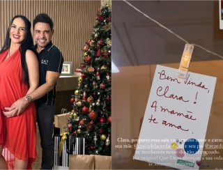 Filha de Zezé Di Camargo nasce no dia de Natal