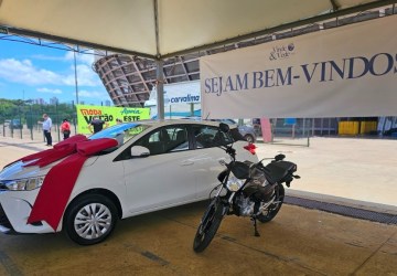 Adolescente de Várzea Grande ganha carro 0 KM no Vinde e Vede