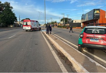 Motociclista morre ao colidir contra poste na Av. Ulisses Pompeu em VG-MT