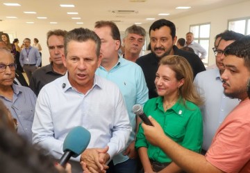 Prefeita e governador vistoriam obras do Parque Tecnológico, IFMT e ponte do Rodoanel em VG-MT