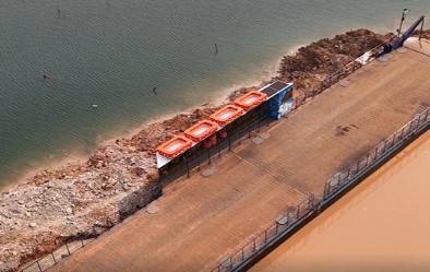 Balsa do João Carro está pronta e aguardando vistoria da Marinha do Brasil